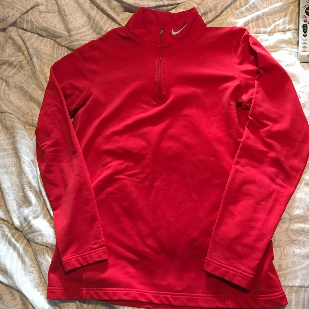 EUC 1/4 zip Nike Fit size L